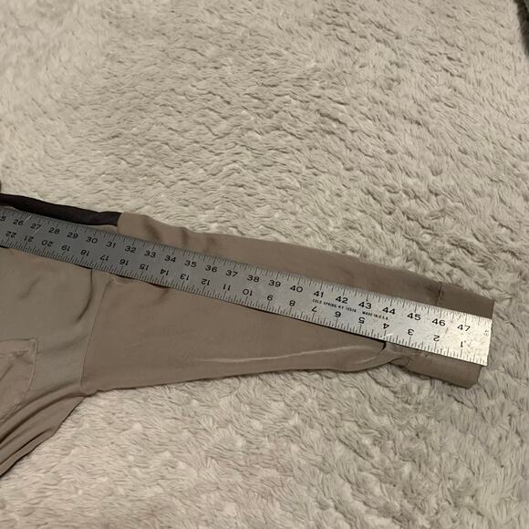 Promesa Double Trouble Colorblock Washed Satin Shirt - Picture 10 of 12